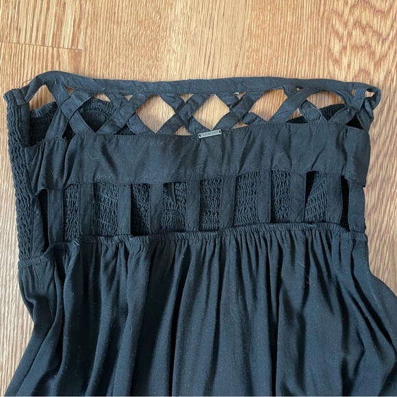 Element strapless ombre dress. Fun, comfortable, flowy & beach ready. - Picture 3 of 4